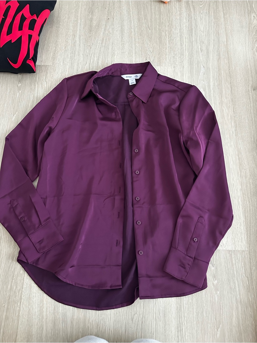 Purple Long sleeve blouse